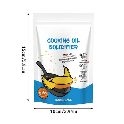 Super Fry Cooking Oil Solidifier, 20G